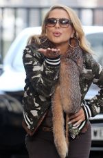 ANASTACIA Leaves ITV Studios in London 12/14/2016