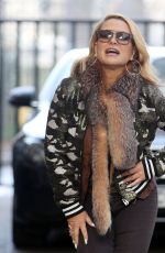 ANASTACIA Leaves ITV Studios in London 12/14/2016