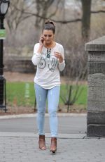 ANDI DORFMAN at Central Park in New York 12/13/2016