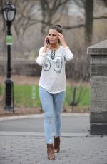 ANDI DORFMAN at Central Park in New York 12/13/2016