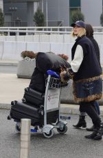 ANJA RUBIK at Airport in Warsaw 12/21/2016