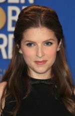 ANNA KENDRICK at 74th Golden Globe Awards Nominations in Beverly Hills 12/12/2016