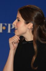 ANNA KENDRICK at 74th Golden Globe Awards Nominations in Beverly Hills 12/12/2016