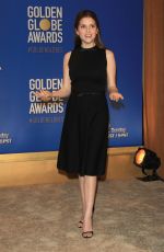 ANNA KENDRICK at 74th Golden Globe Awards Nominations in Beverly Hills 12/12/2016