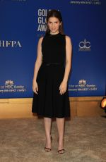 ANNA KENDRICK at 74th Golden Globe Awards Nominations in Beverly Hills 12/12/2016