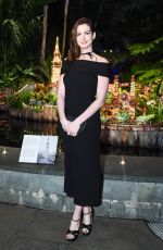ANNE HATHAWAY at Winter Wonderland Ball in New York 12/09/2016