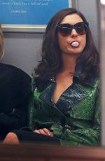 ANNE HATHAWAY on the Set of 