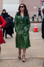 ANNE HATHAWAY on the Set of 