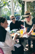 ANNE HECHE Out for Lunch in West Hollywood 12/19/2016