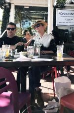 ANNE HECHE Out for Lunch in West Hollywood 12/19/2016