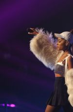 ARIANA GRANDE Performs at 103.5 Kiss FM’s Jingle Ball 2016 in Rosemont 12/13/2016