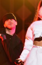 ARIANA GRANDE Performs at Kiss 108 Iheartradio Jingle Ball in Boston 12/11/2016