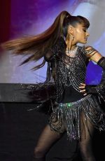 ARIANA GRANDE Performs at Malawi Benefit 12/02/2016