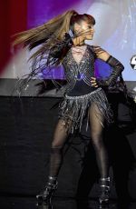 ARIANA GRANDE Performs at Malawi Benefit 12/02/2016