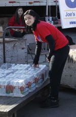 ARIEL WINTER at Joy Toy Drive in Montebello 12/17/2016