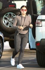 ARIEL WINTER in Tights Out in Los Angeles 11/29/2016