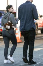 ARIEL WINTER in Tights Out in Los Angeles 11/29/2016