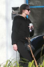 ASHLEE SIMPSON Leaves a Gym in Studio City 12/20/2016