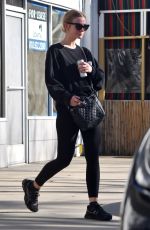 ASHLEE SIMPSON Leaves a Gym in Studio City 12/28/2016