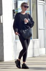 ASHLEE SIMPSON Leaves a Gym in Studio City 12/28/2016