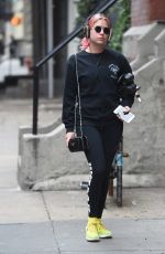 ASHLEY BENSON Leaves a Gym in New York 12/26/2016