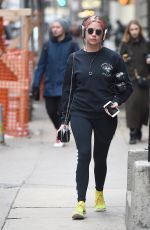 ASHLEY BENSON Leaves a Gym in New York 12/26/2016