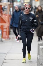 ASHLEY BENSON Leaves a Gym in New York 12/26/2016