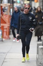 ASHLEY BENSON Leaves a Gym in New York 12/26/2016