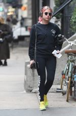 ASHLEY BENSON Leaves a Gym in New York 12/26/2016