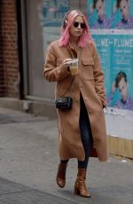 ASHLEY BENSON Out and About in New York 12/26/2016