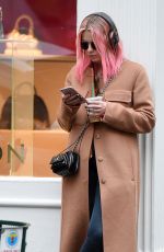ASHLEY BENSON Out and About in New York 12/26/2016