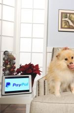 ASHLEY BENSON Promotes Paypal