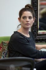 ASHLEY GREENE at a Nail Salon in Los Angeles 12/15/2016