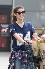 ASHLEY GREENE Out for Grocery Shopping in Studio City 12/11/2016