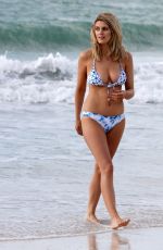 ASHLEY JAMES in Bikini on the Beach in Dubai 12/10/2016