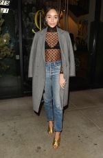 ASHLEY MADEKWE at Catch LA in West Hollywood 12/14/2016