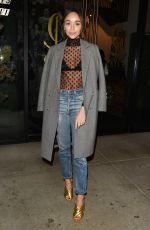 ASHLEY MADEKWE at Catch LA in West Hollywood 12/14/2016