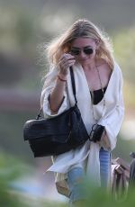 ASHLEY OLSEN Out and About in St. Barth 12/27/2016