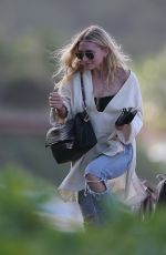 ASHLEY OLSEN Out and About in St. Barth 12/27/2016