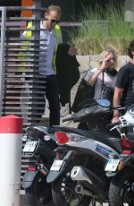 ASHLEY OLSEN Picked by Her Boyfriend at Airport in St. Barths 12/21/2016