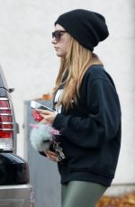 ASHLEY TISDALE Leaves Pilates Class in Los Angeles 12/17/2016
