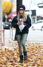 ASHLEY TISDALE Leaves Pilates Class in Los Angeles 12/17/2016