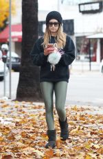 ASHLEY TISDALE Leaves Pilates Class in Los Angeles 12/17/2016
