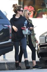 ASHLEY TISDALE Out and About in Los Angeles 12/05/2016