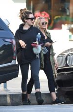 ASHLEY TISDALE Out and About in Los Angeles 12/05/2016