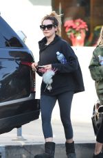 ASHLEY TISDALE Out and About in Los Angeles 12/05/2016
