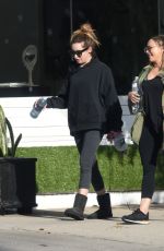 ASHLEY TISDALE Out and About in Los Angeles 12/05/2016