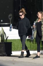ASHLEY TISDALE Out and About in Los Angeles 12/05/2016