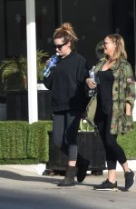 ASHLEY TISDALE Out and About in Los Angeles 12/05/2016