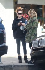 ASHLEY TISDALE Out and About in Los Angeles 12/05/2016